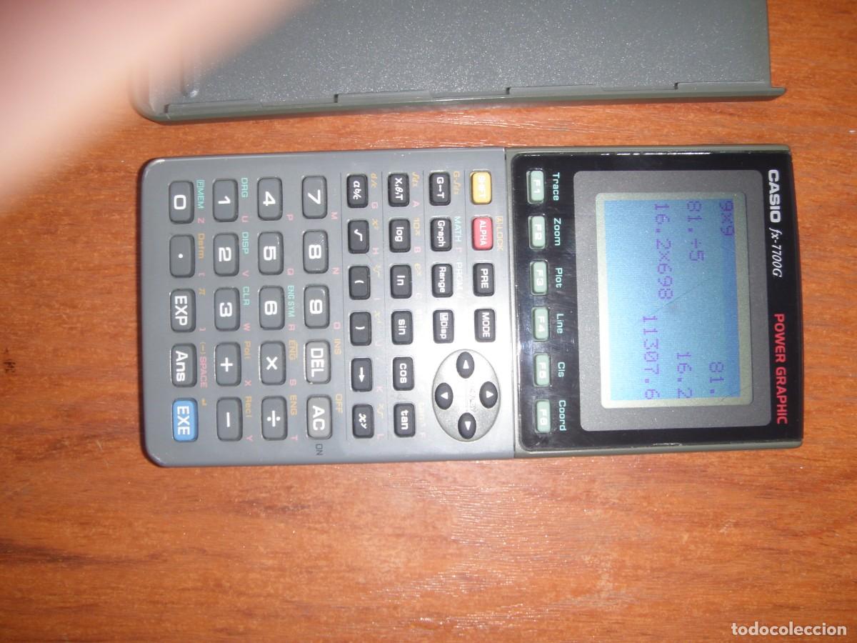Antig&uuml;edades: CALCULADORA CASIO FX7700G FX-7700G FUNCIONANDO - Foto 7