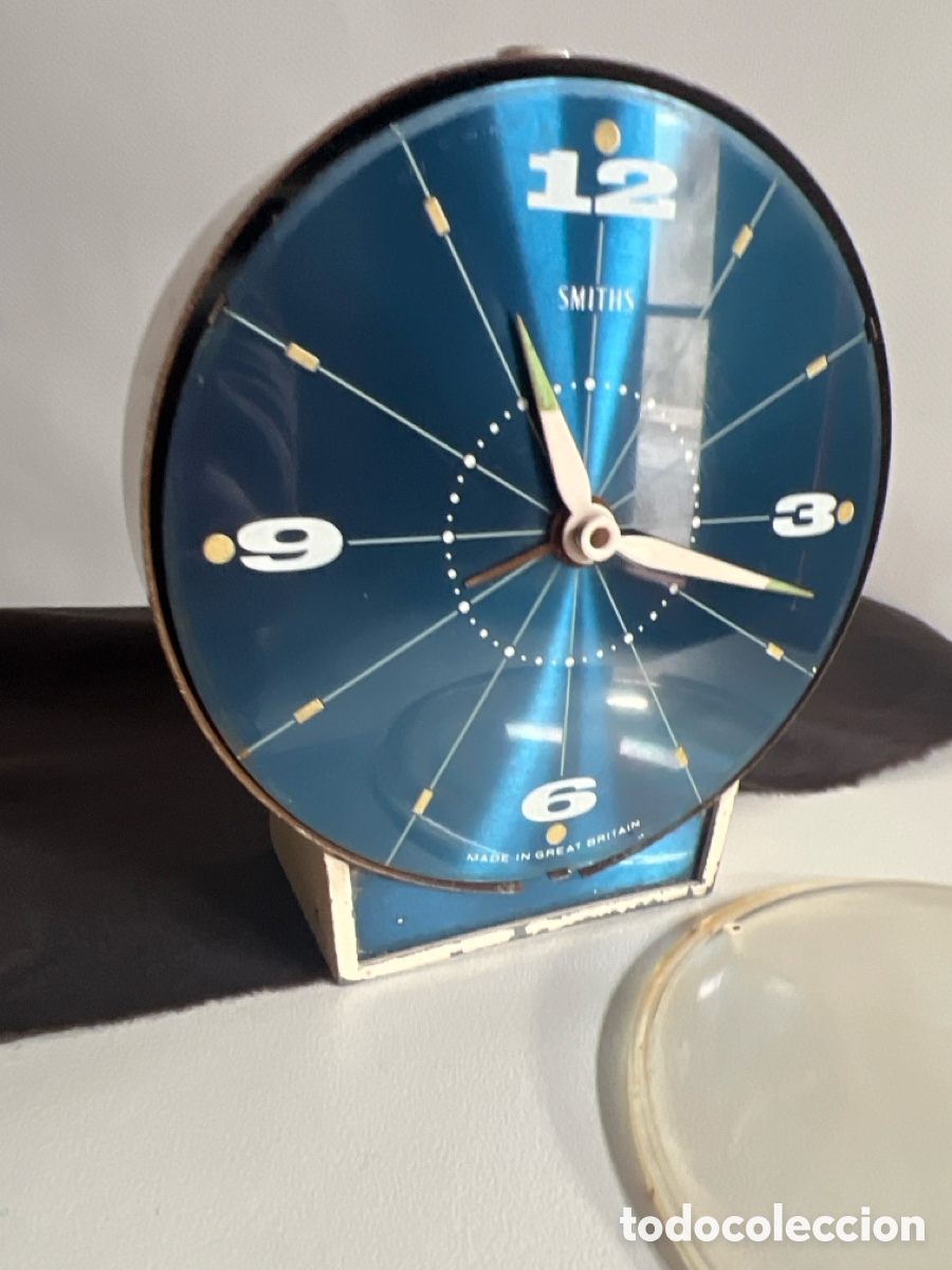 Antig&uuml;edades: Smith - Reloj Despertador- D&eacute;cada 60  estilo Space Age - Foto 2