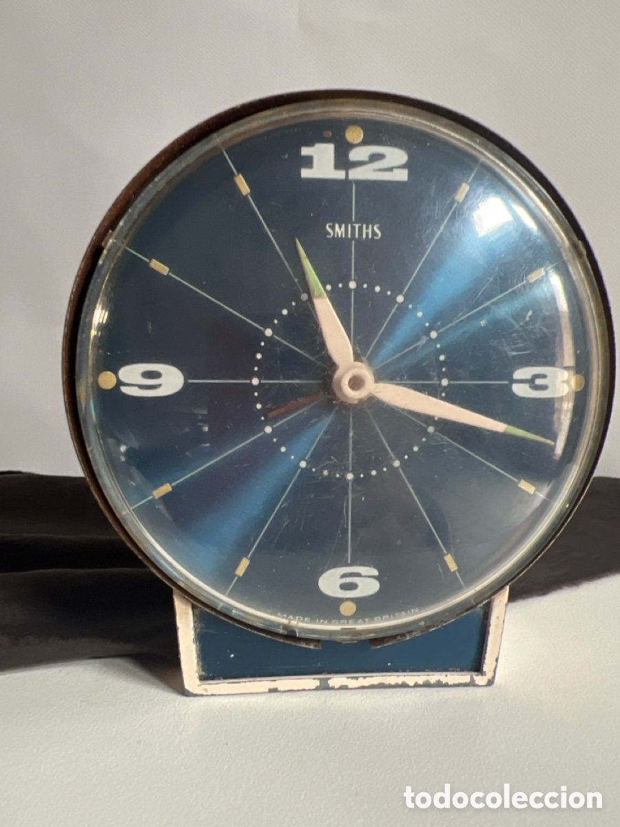 Antig&uuml;edades: Smith - Reloj Despertador- D&eacute;cada 60  estilo Space Age - Foto 3