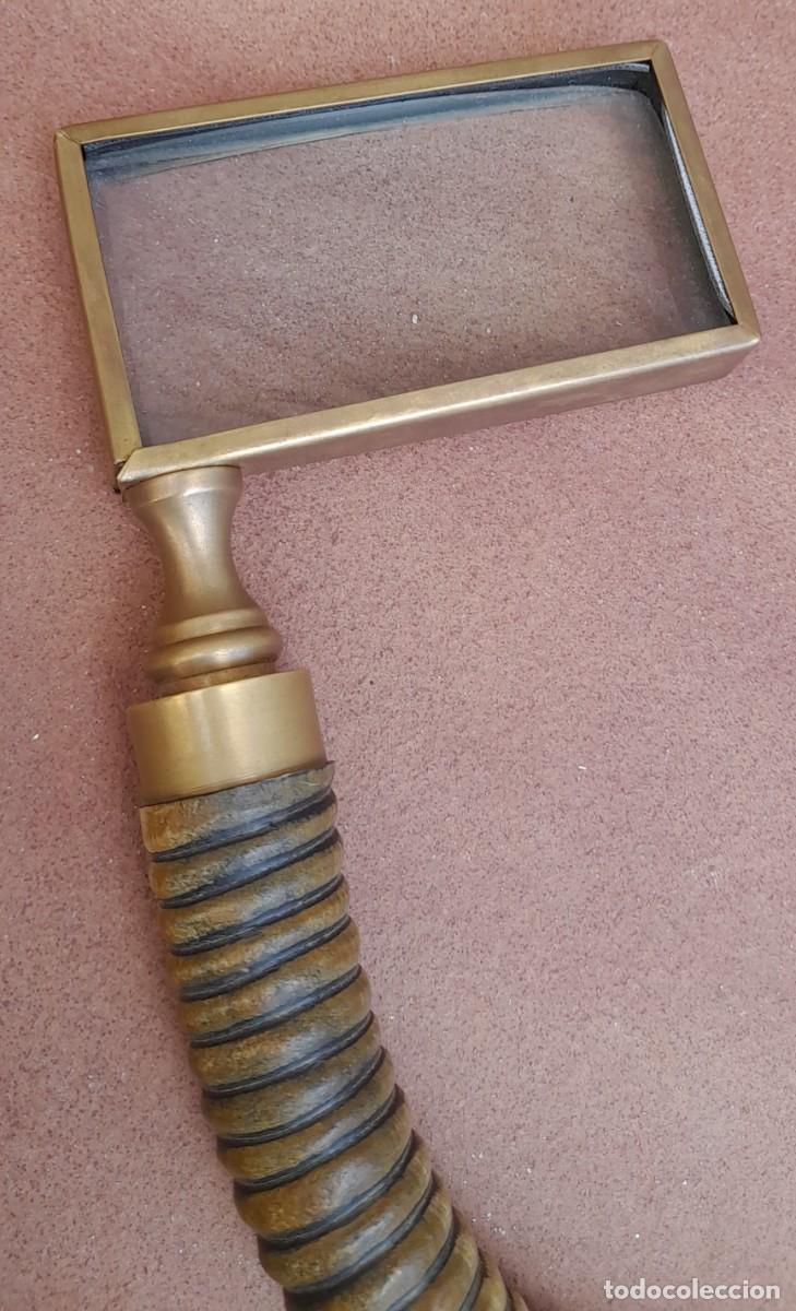 Antig&uuml;edades: LUPA ANTIGUA CON FORMA DE CUERNO - Foto 4