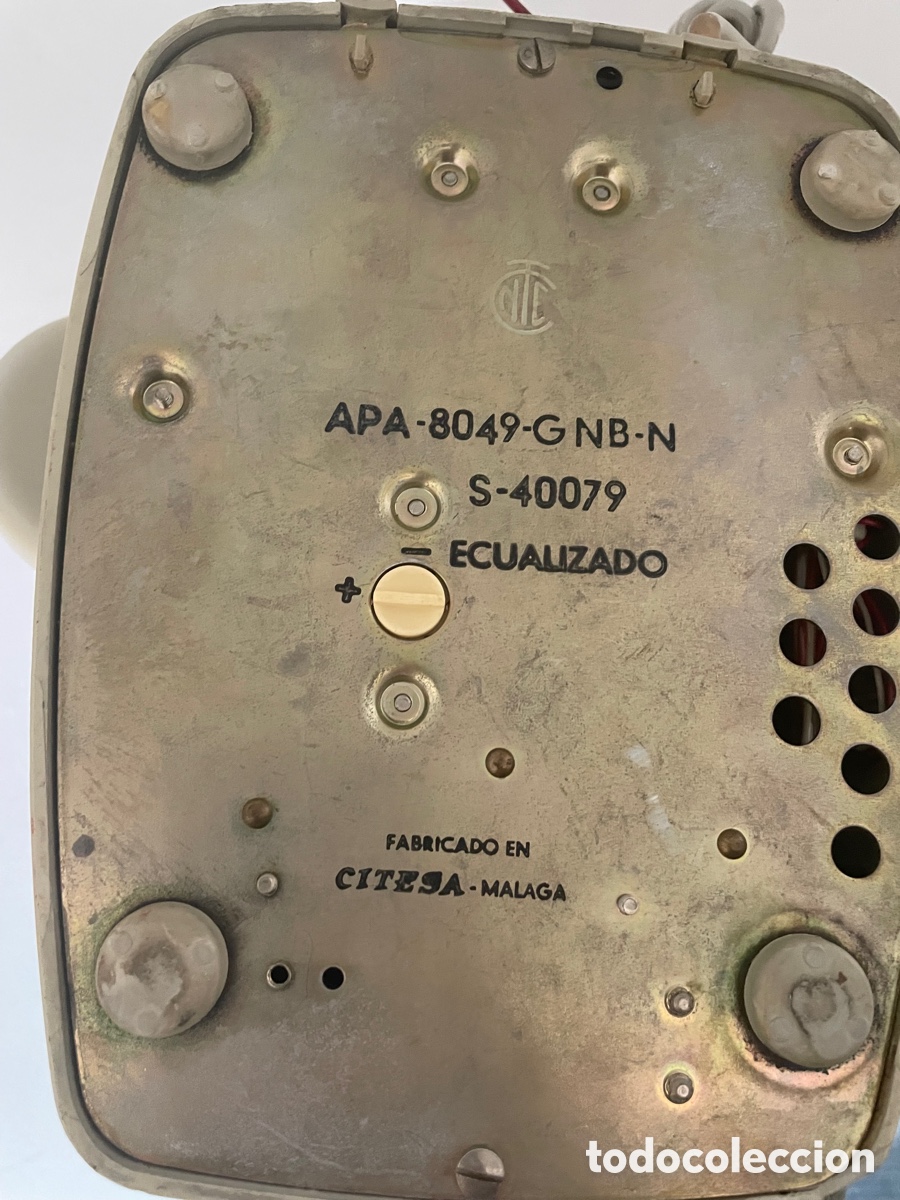 Tel&eacute;fonos: Escaso Tel&eacute;fono Citesa, con cancelaci&oacute;n de sonido - Foto 4