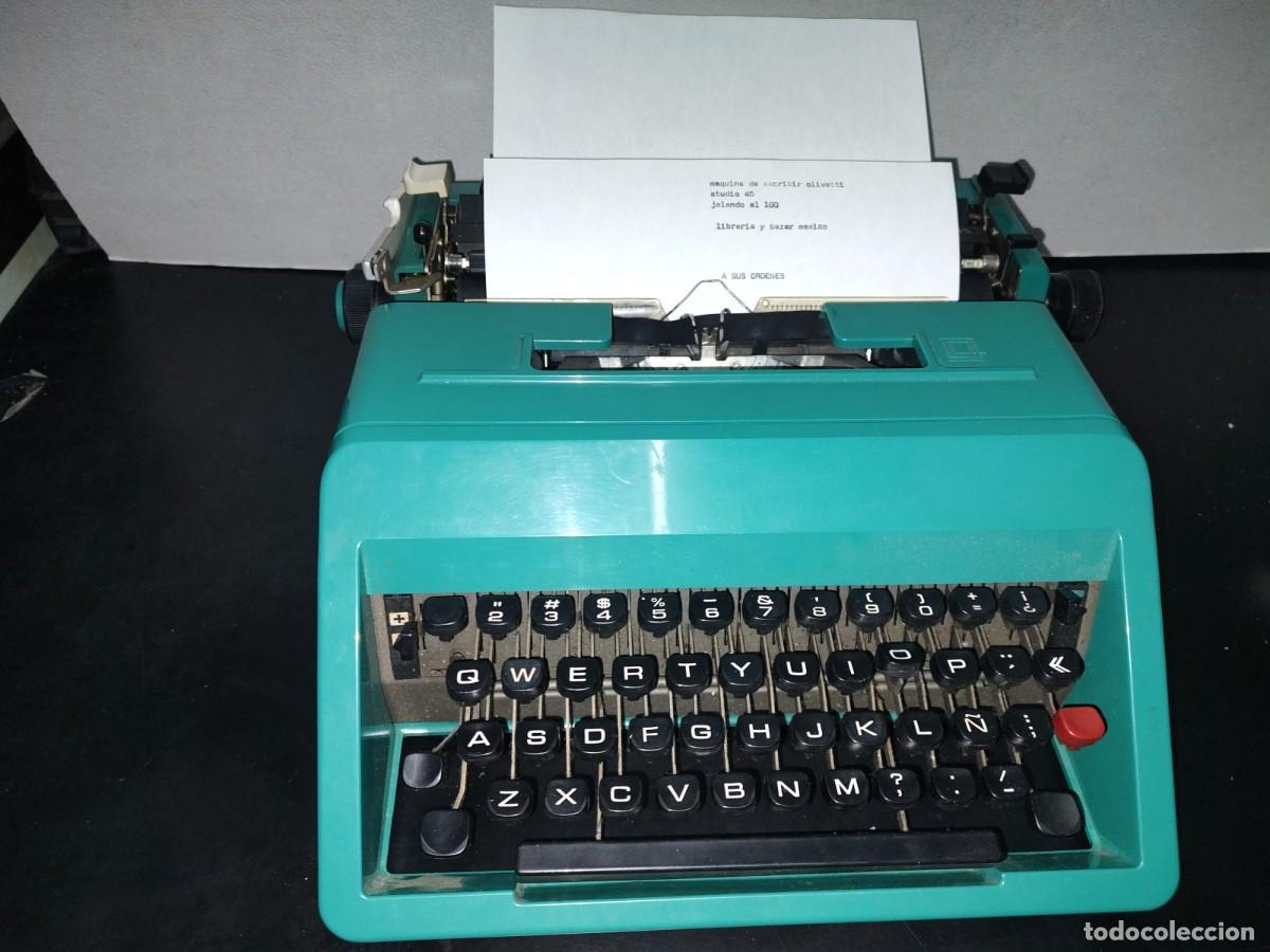 maquina de escribir antigua olivetti estudio 4 - Compra venta en  todocoleccion