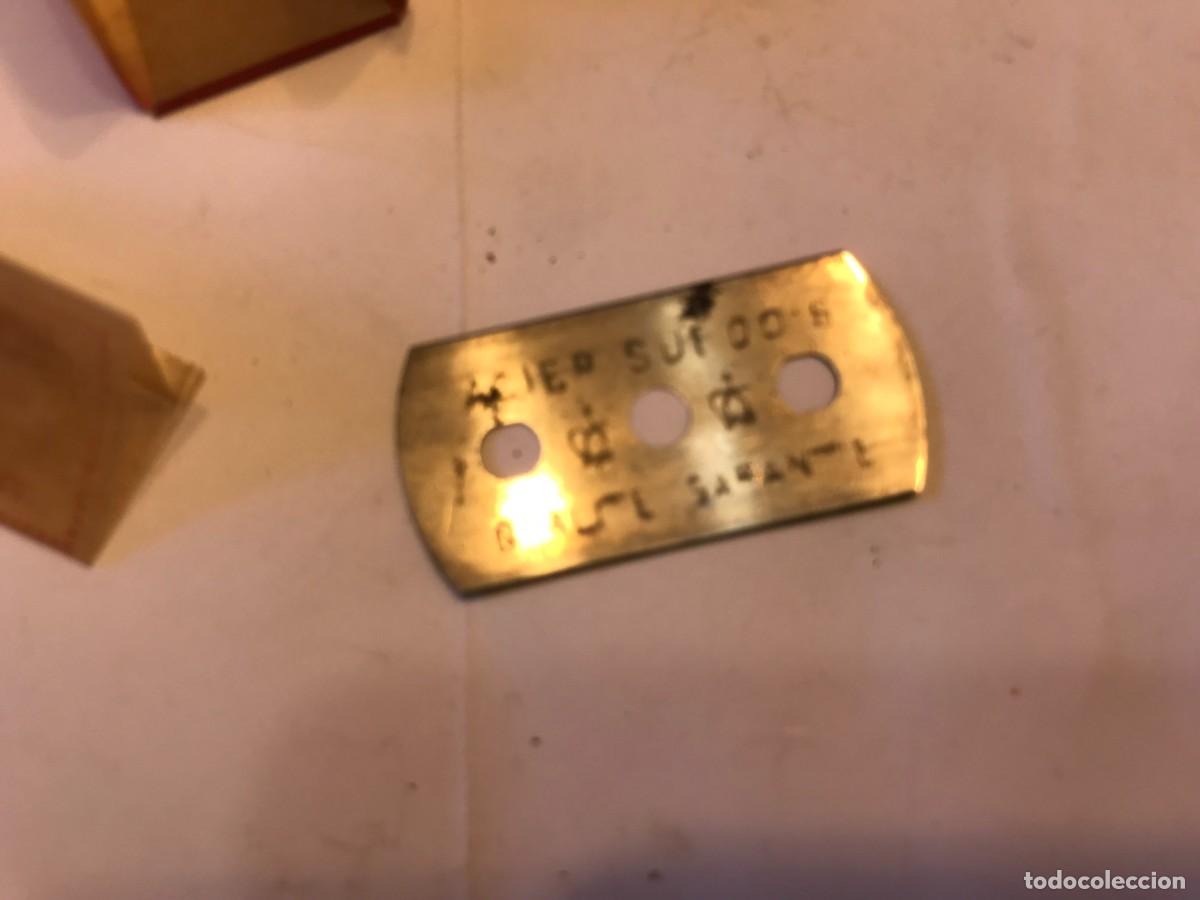 Antig&uuml;edades: hoja de afeitar marca KING RAZOR - francesa - Foto 5