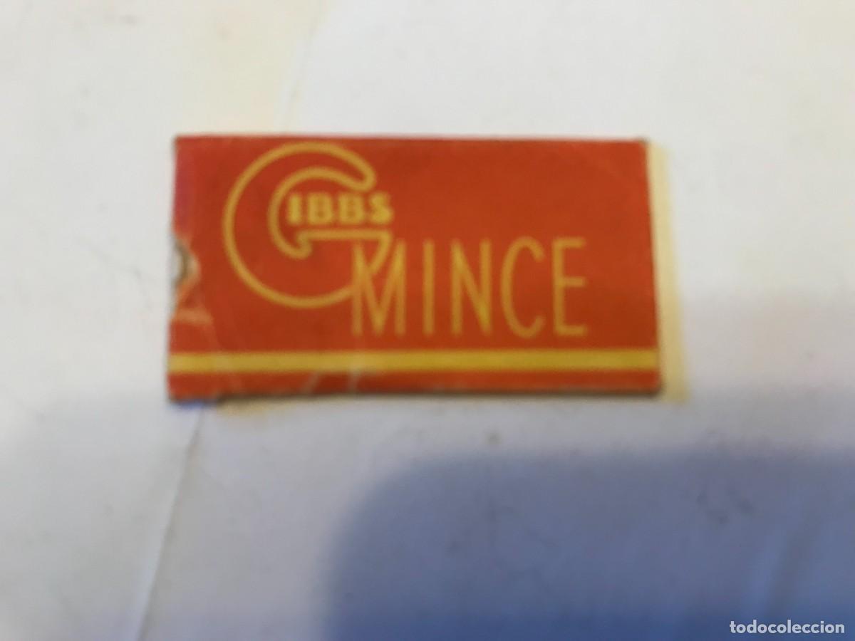 Antig&uuml;edades: hoja de afeitar marca GIBBS Mince - francesa - Foto 1