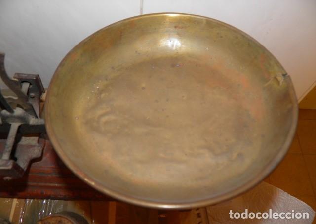 Antig&uuml;edades: ANTIGUA BALANZA CON JUEGO DE PESAS - Foto 3