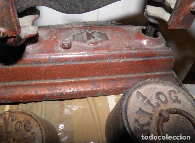 Antig&uuml;edades: ANTIGUA BALANZA CON JUEGO DE PESAS - Foto 8