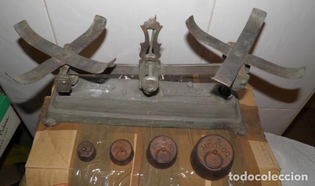Antig&uuml;edades: BALANZA SIMPLEX,CON JUEGO DE PESAS - Foto 3