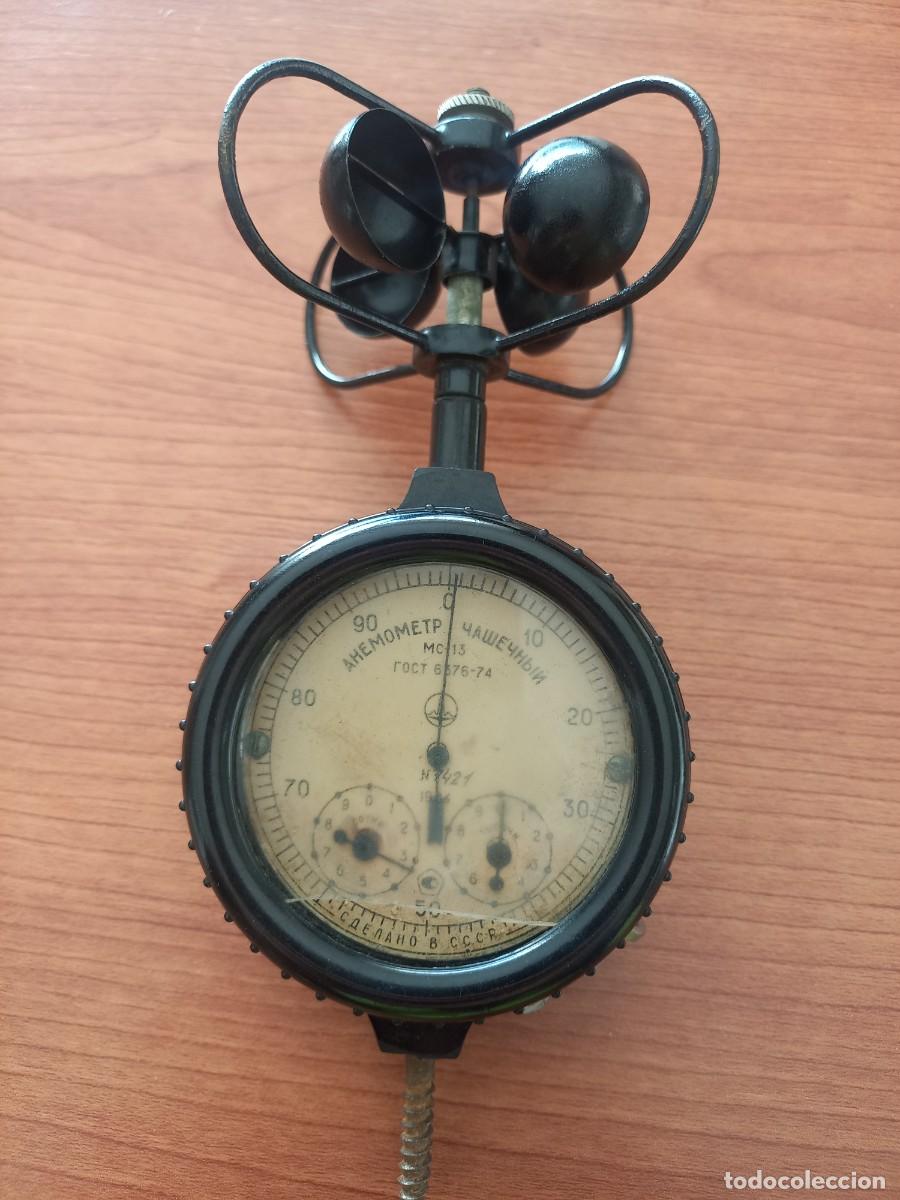 Antig&uuml;edades: ANEM&Oacute;METRO DE COPA MC-13 URSS. 1976. CON ESTUCHE E INSTRUCCIONES - Foto 2