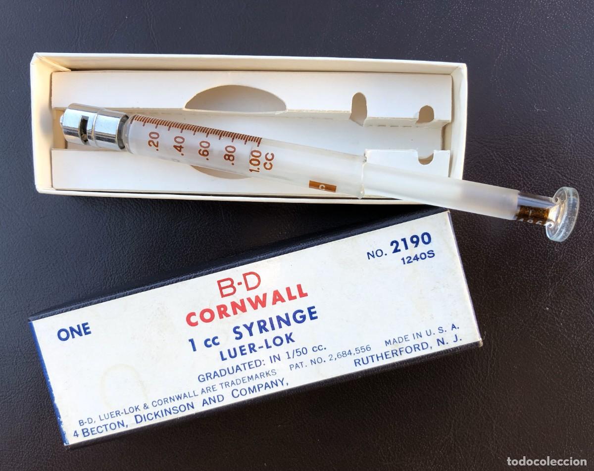Antig&uuml;edades: AntiguaJeringuilla de 1 mL BECTON DICKINSON En caja - Foto 1