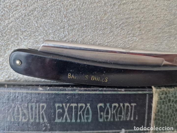 Antig&uuml;edades: ANTIGUA NAVAJA DE AFEITAR BARBAS DURAS - Foto 2