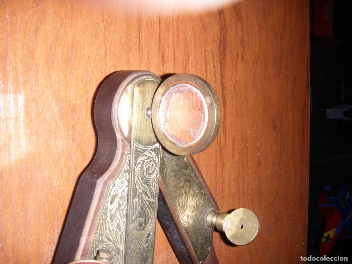 Antig&uuml;edades: SEXTANTE RELOJ DE SOL HEMISFERIUM - Foto 5