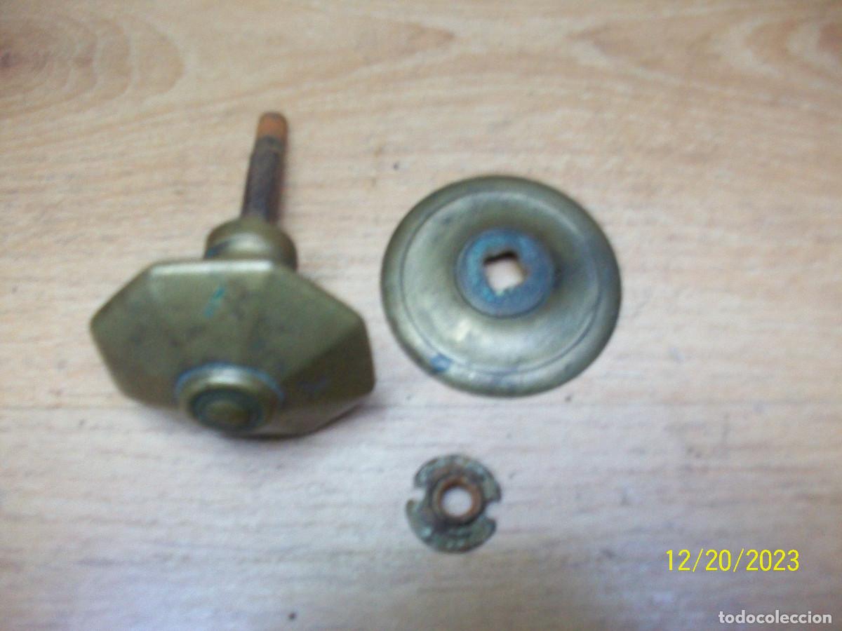 Antig&uuml;edades: ANTIGUO POMO O TIRADOR DE BRONCE - Foto 4