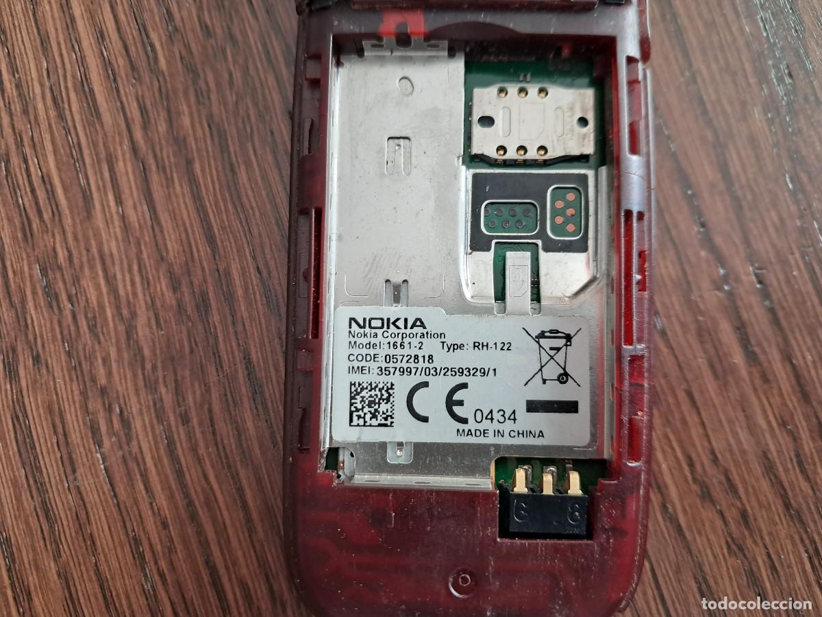 Tel&eacute;fonos: tel&eacute;fono m&oacute;vil, Nokia 1661-2 - Foto 3