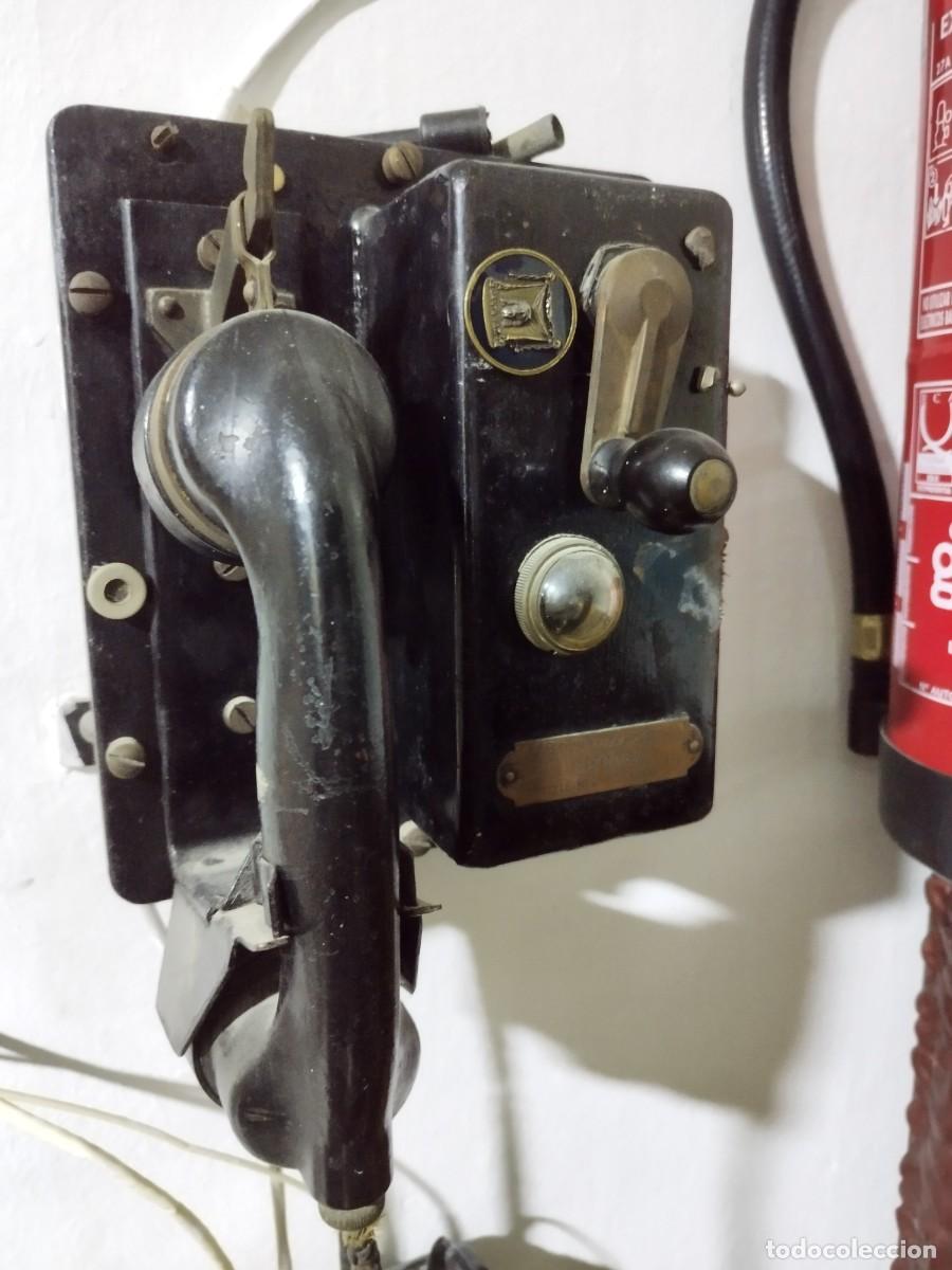 Antig&uuml;edades: Tel&eacute;fono de barco antiguo - Foto 2