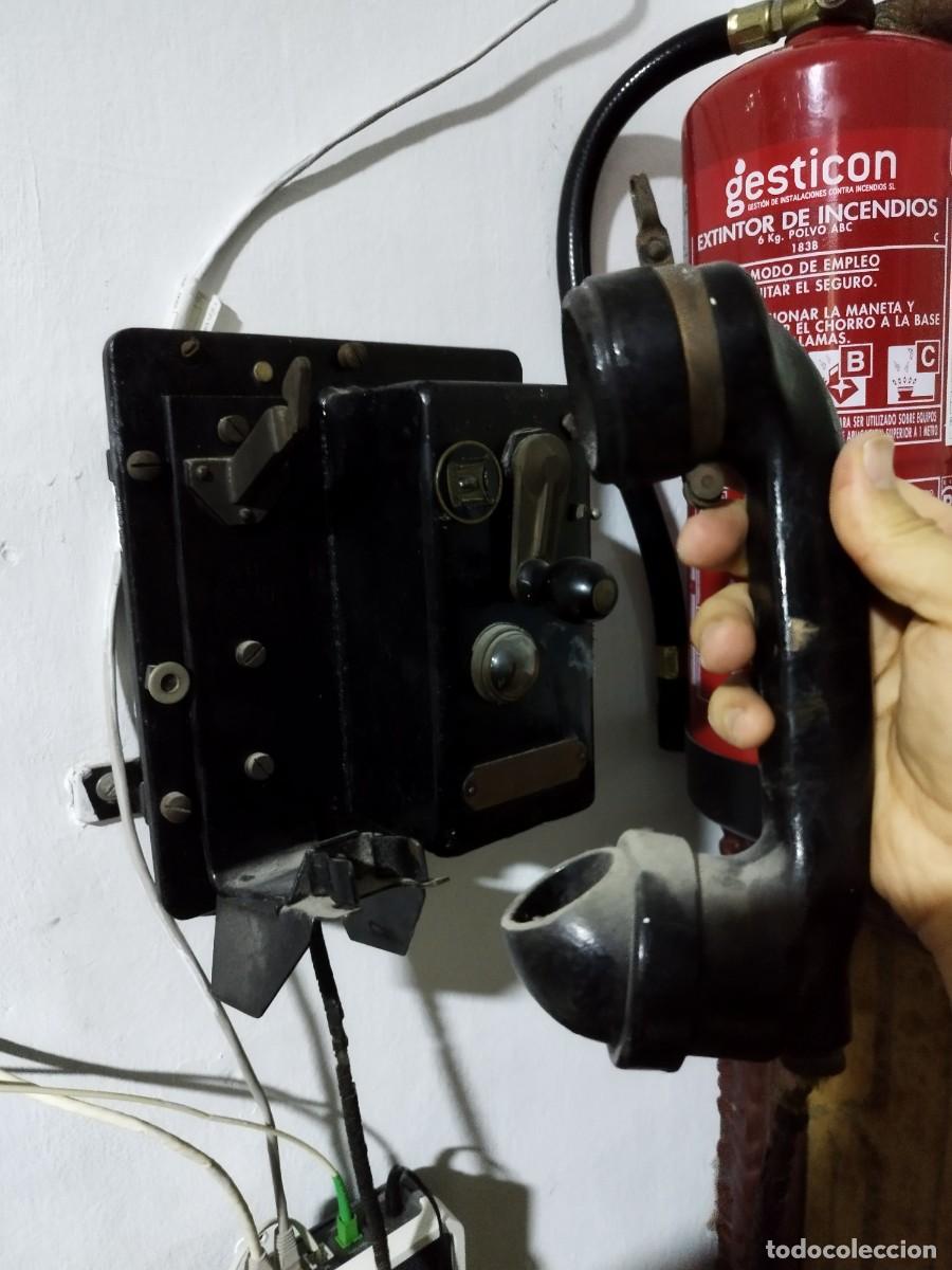 Antig&uuml;edades: Tel&eacute;fono de barco antiguo - Foto 3