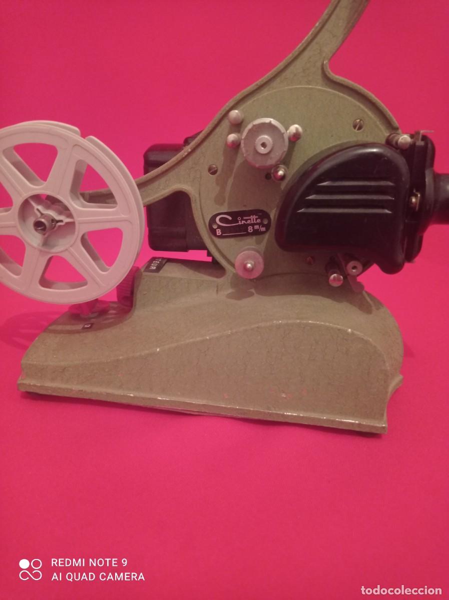 Antig&uuml;edades: ANTIGUO PROYECTOR CINETTE B 8 M/M - Foto 7