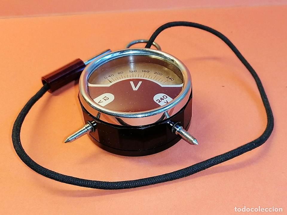Antig&uuml;edades: VOLT&Iacute;METRO DE BOLSILLO VB5 - Foto 3