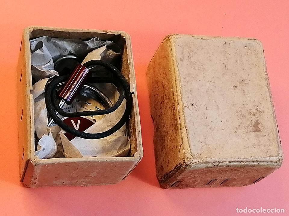 Antig&uuml;edades: VOLT&Iacute;METRO DE BOLSILLO VB5 - Foto 6