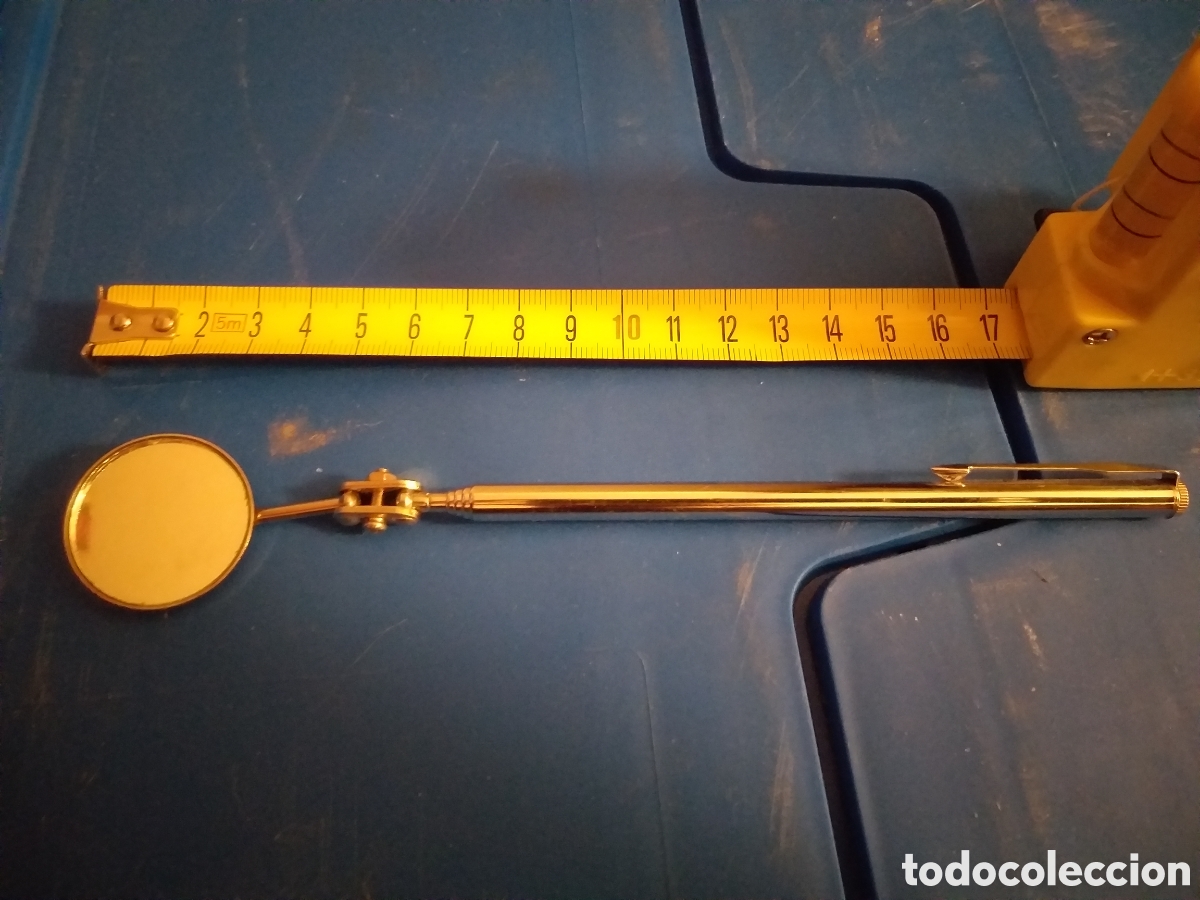 Antig&uuml;edades: Antigua lupa extensible de dentista - Foto 3