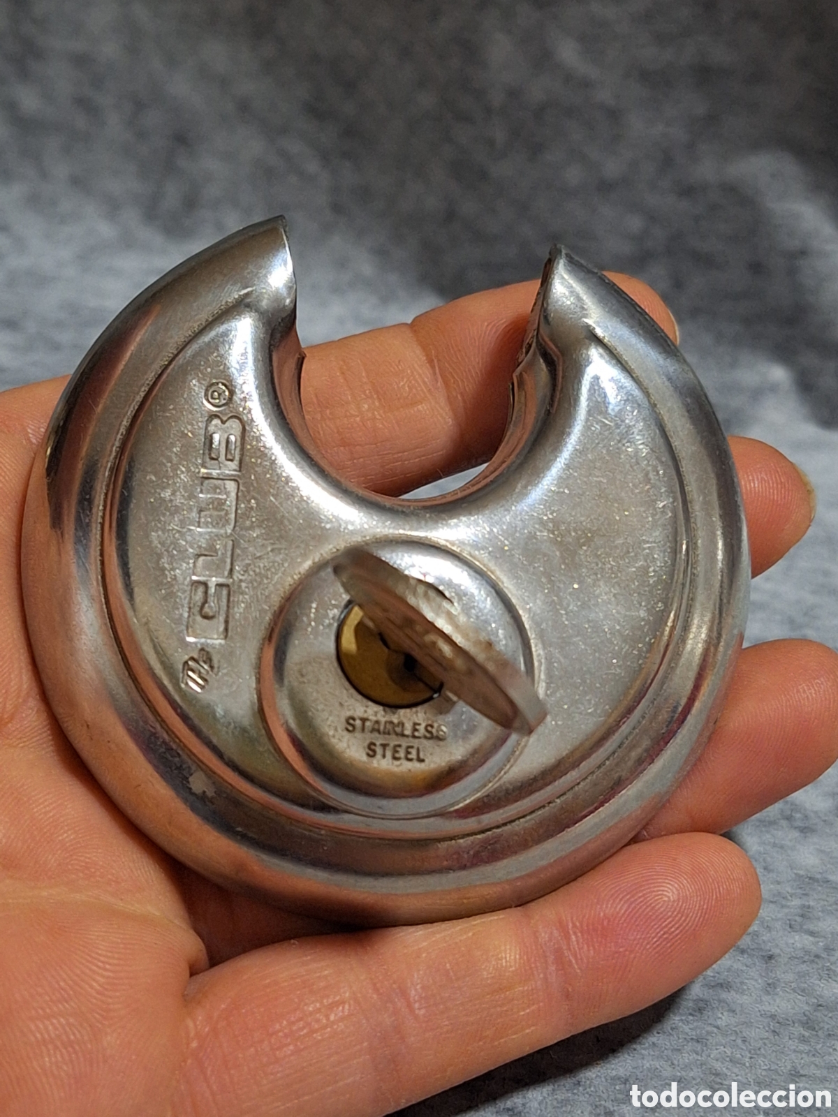 Antig&uuml;edades: Candado redondo Hardened . - Foto 10