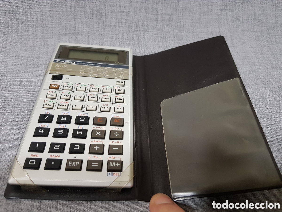 Antig&uuml;edades: CALCULADORA CIENT&Iacute;FICA CASIO FX-370 - Foto 2