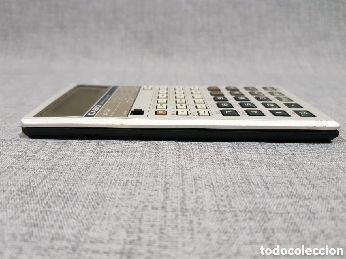 Antig&uuml;edades: CALCULADORA CIENT&Iacute;FICA CASIO FX-370 - Foto 10
