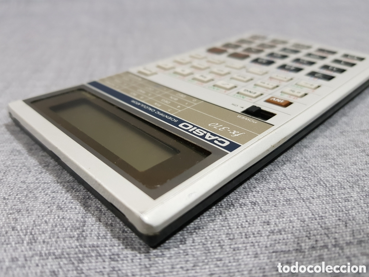 Antig&uuml;edades: CALCULADORA CIENT&Iacute;FICA CASIO FX-370 - Foto 11