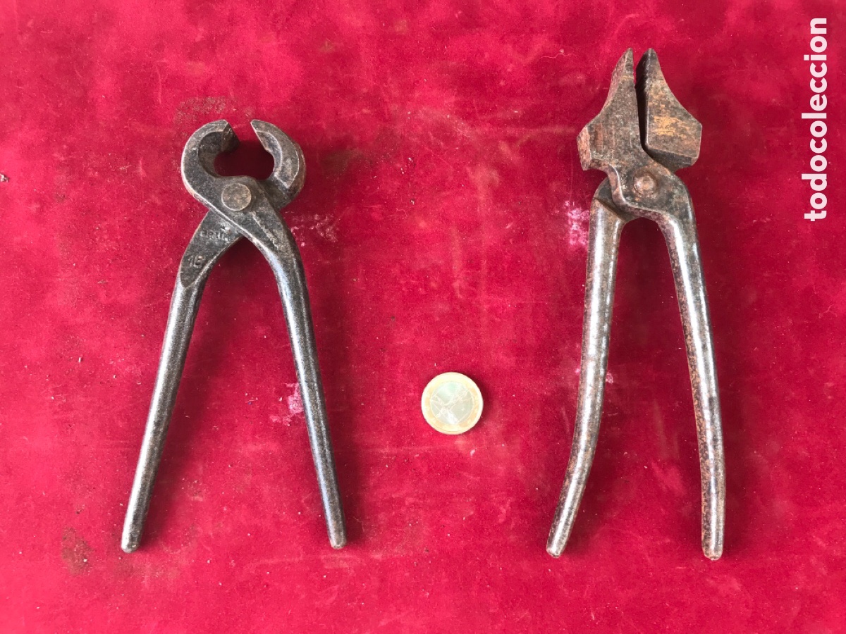 Antig&uuml;edades: Dos tenazas antiguas - Foto 2