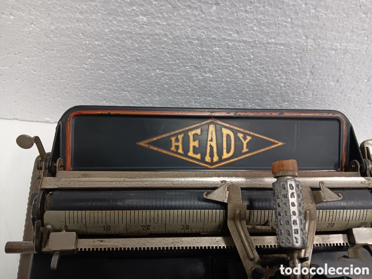 Antig&uuml;edades: M&aacute;quina de escribir HEADY - Foto 3
