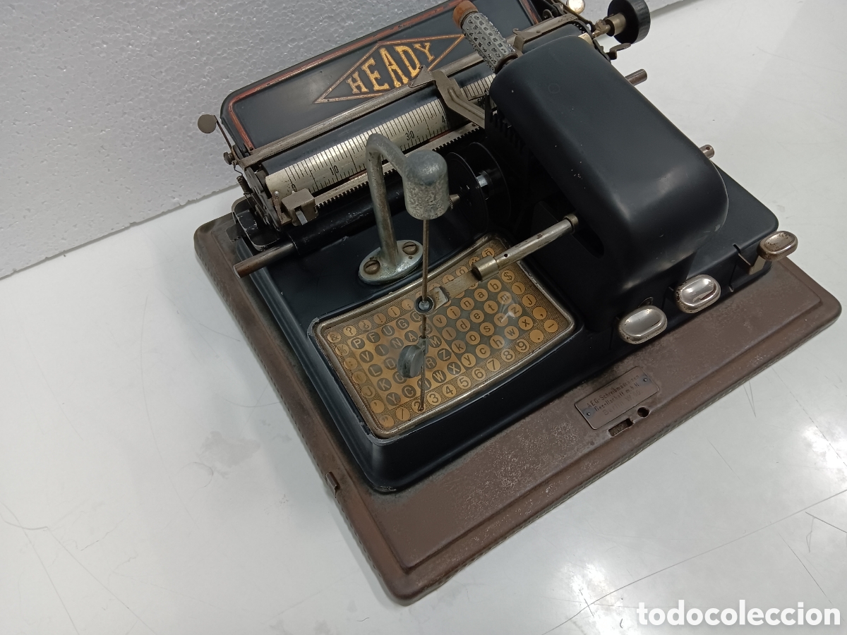 Antig&uuml;edades: M&aacute;quina de escribir HEADY - Foto 9