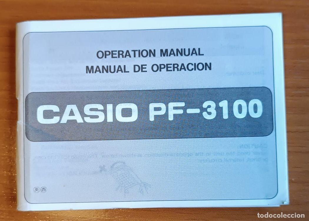 Antig&uuml;edades: Data Bank Super memory-computer Casio PF-3100 - Con defectos - Foto 3