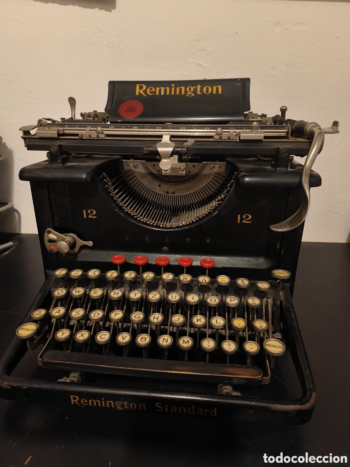 Maquina de escribir remington – Colecciones del Perú