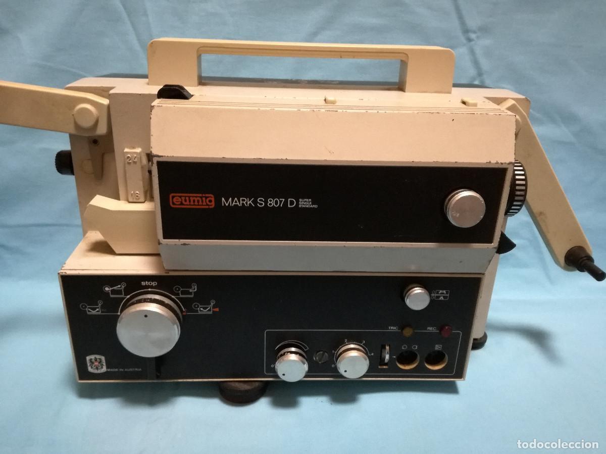 Antig&uuml;edades: PROYECTOR SUPER 8 - EUMIG MARK S 807 D - Foto 3