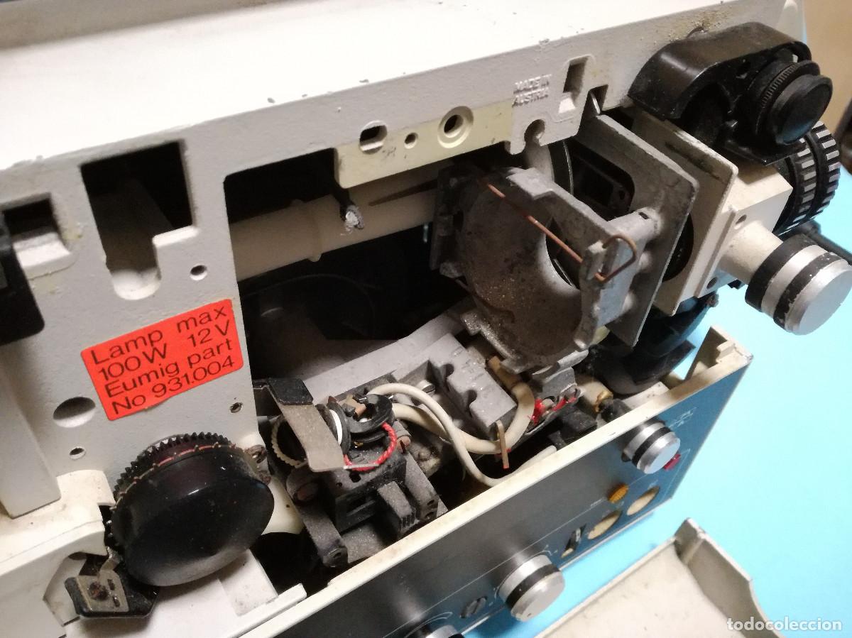 Antig&uuml;edades: PROYECTOR SUPER 8 - EUMIG MARK S 807 D - Foto 6