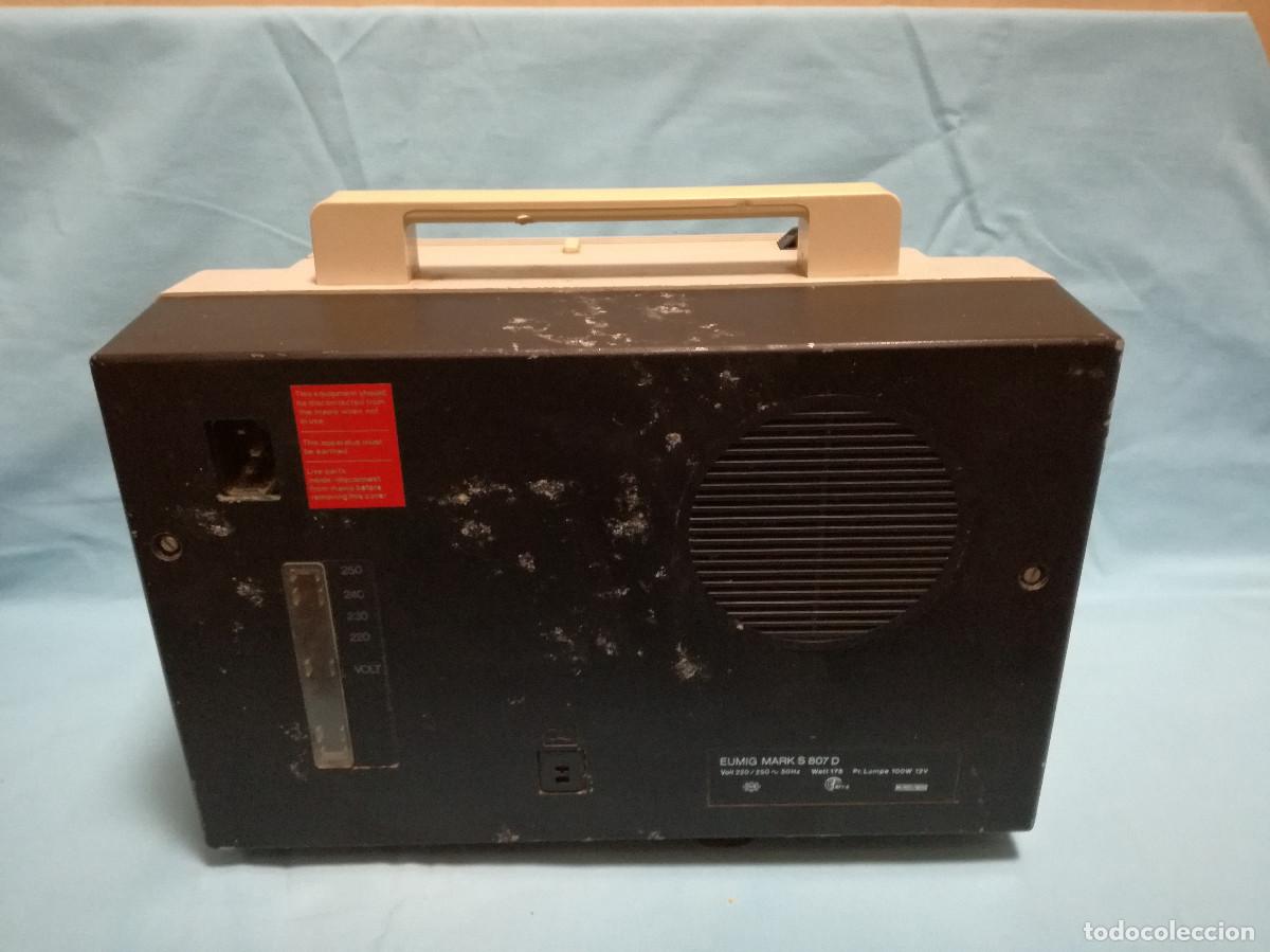 Antig&uuml;edades: PROYECTOR SUPER 8 - EUMIG MARK S 807 D - Foto 13