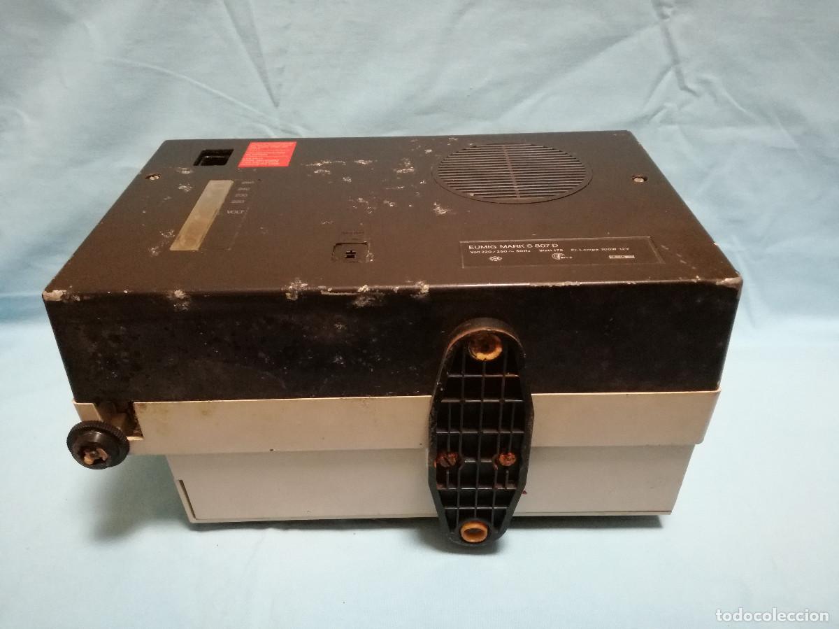 Antig&uuml;edades: PROYECTOR SUPER 8 - EUMIG MARK S 807 D - Foto 14