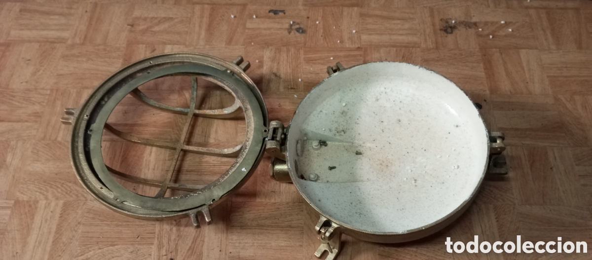 Antig&uuml;edades: Faro de barco antiguo, Ojo de buey original - Foto 6