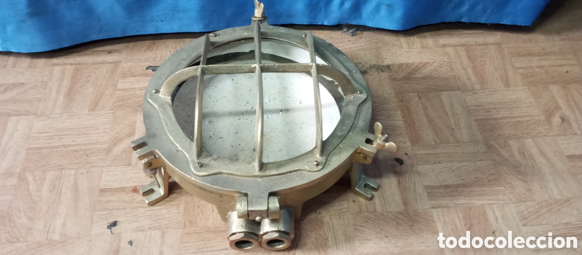 Antig&uuml;edades: Faro de barco antiguo, Ojo de buey original - Foto 1