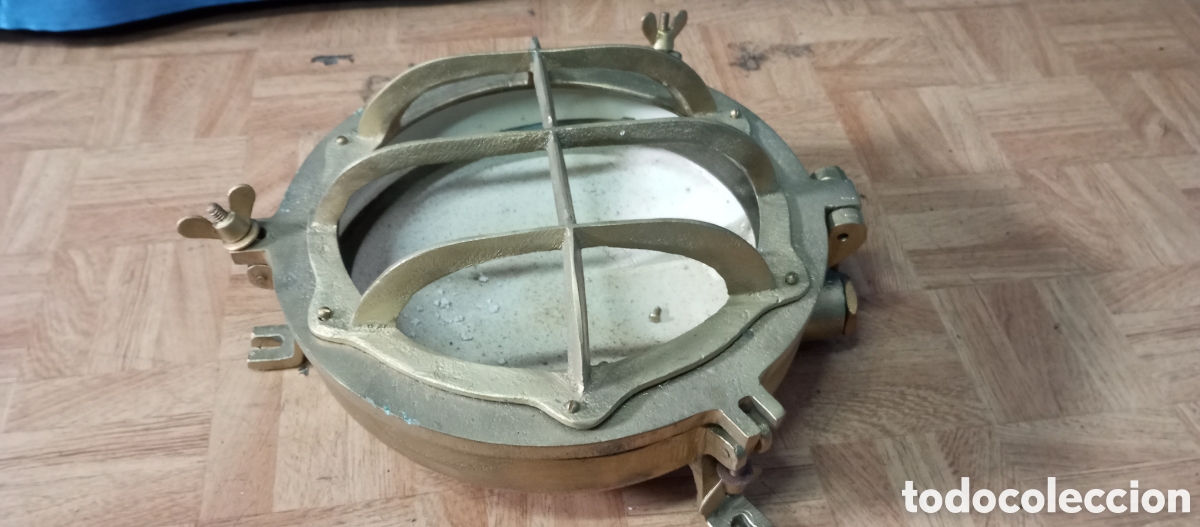 Antig&uuml;edades: Faro de barco antiguo, Ojo de buey original - Foto 7