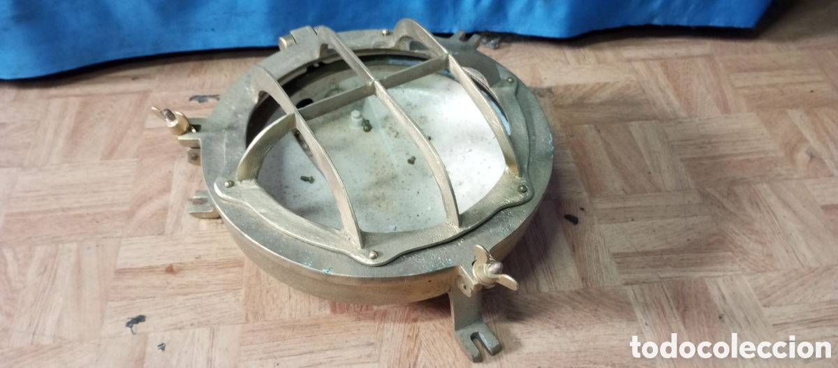 Antig&uuml;edades: Faro de barco antiguo, Ojo de buey original - Foto 8
