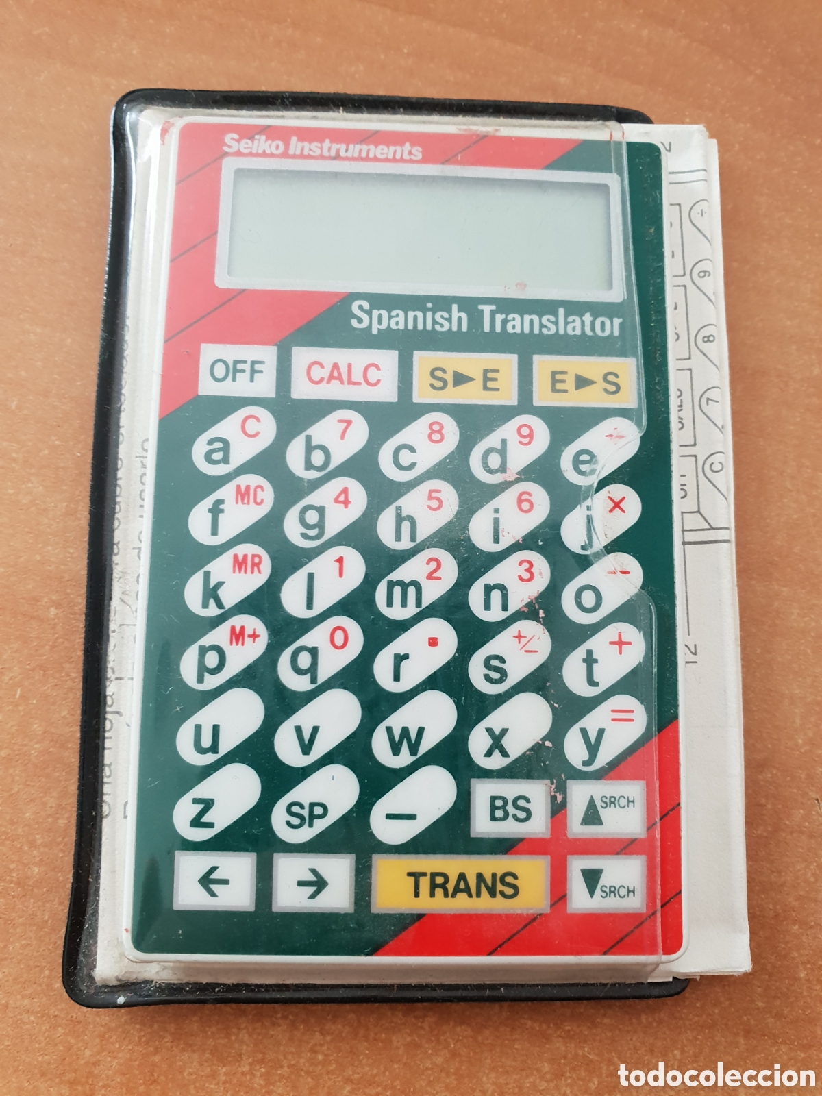 Antig&uuml;edades: Traductor y calculadora Seiko DF-370 - Foto 4