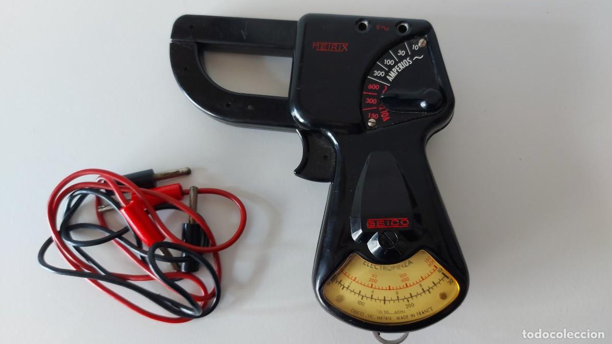 Antig&uuml;edades: PINZA AMPERIMETRICA METRIX - Foto 6