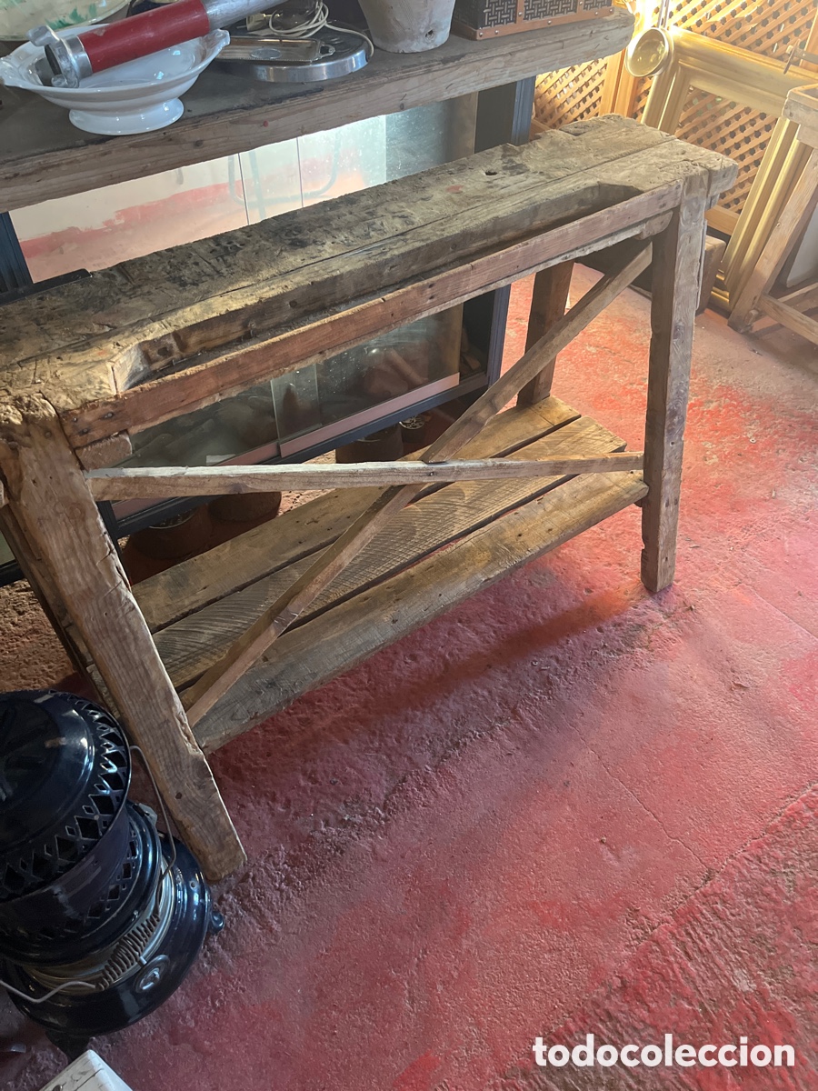 antiguo gran banco carpintero o mesa de trabajo - Comprar Ferramentas  Profissionais Carpintaria no todocoleccion