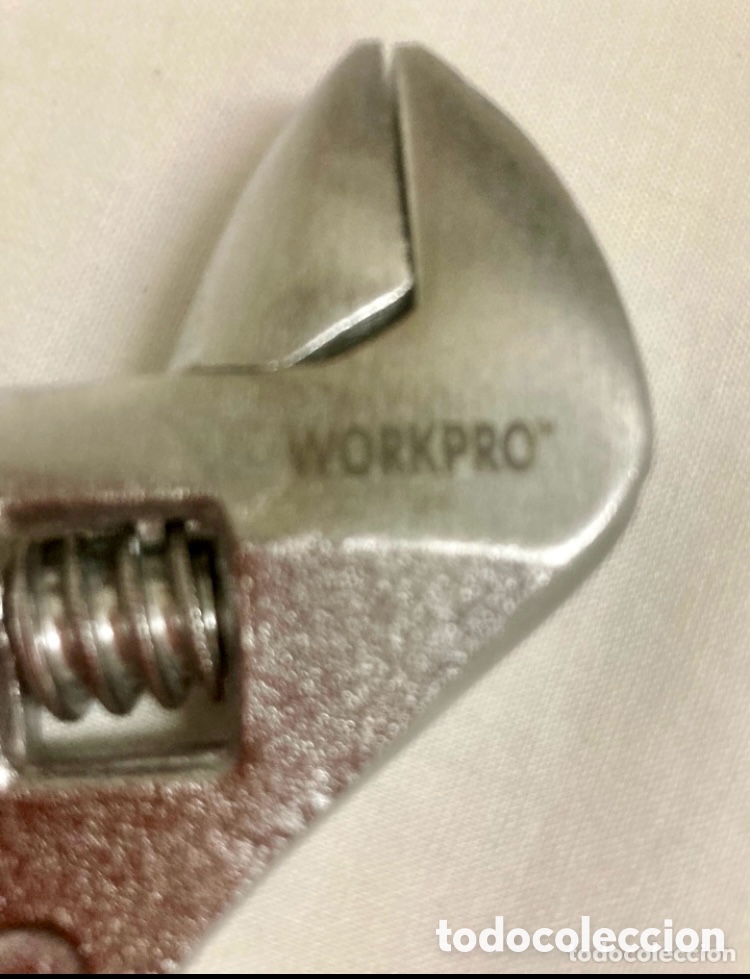 Antig&uuml;edades: LLAVE INGLESA DE 6&rdquo; marca WORKPRO - Foto 3