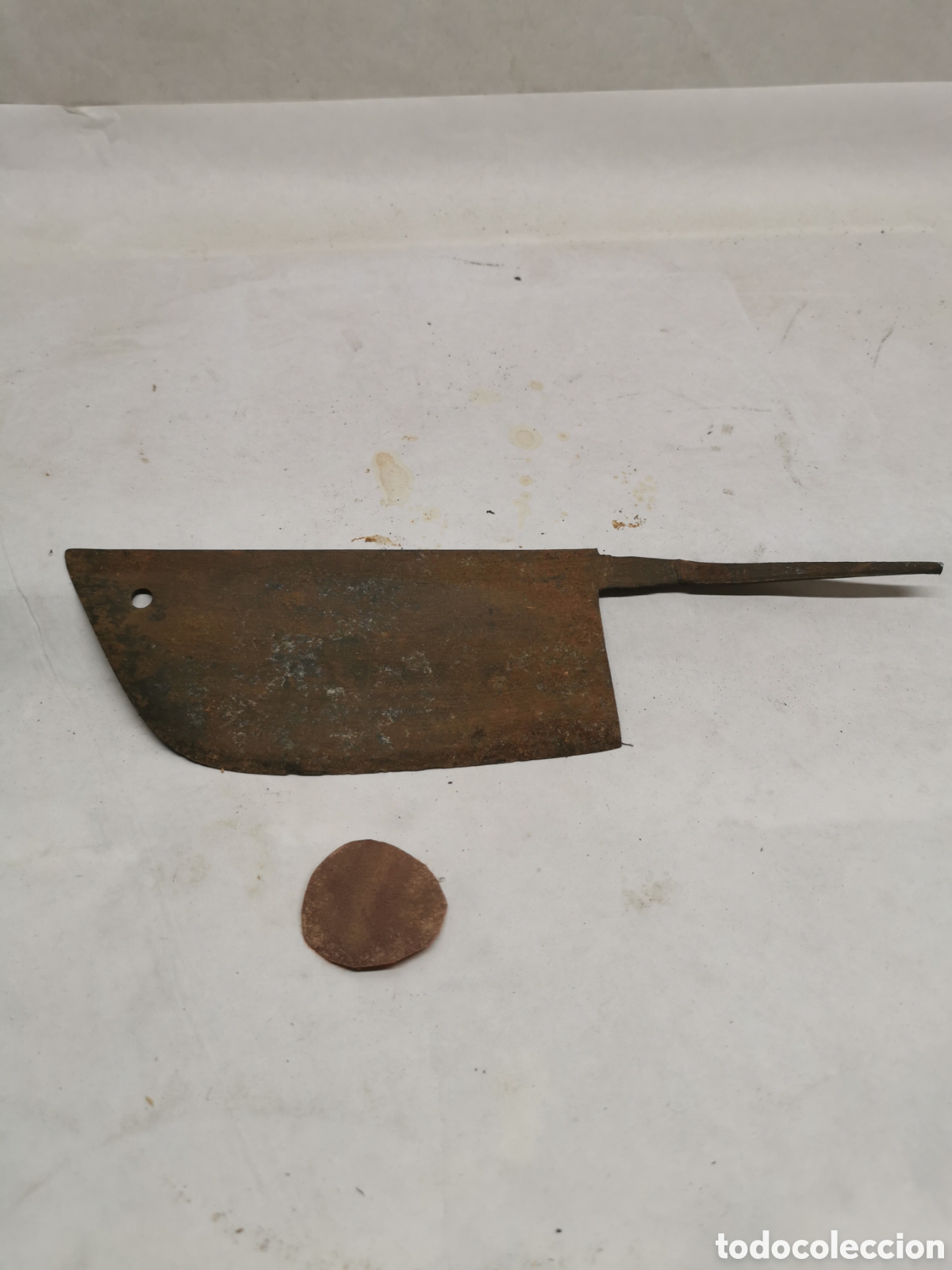 Antig&uuml;edades: Macheta carnicer&iacute;a - Foto 1