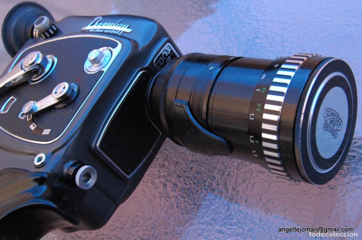 Antig&uuml;edades: Beaulieu Reflex control. 8 mm Vintage Cine-C&aacute;mara.Impecable. - Foto 2