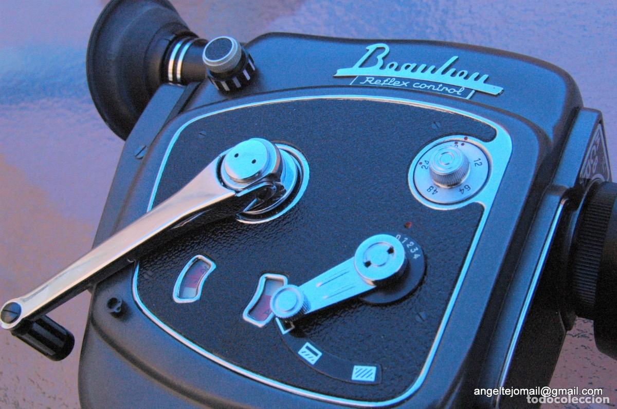 Antig&uuml;edades: Beaulieu Reflex control. 8 mm Vintage Cine-C&aacute;mara.Impecable. - Foto 3