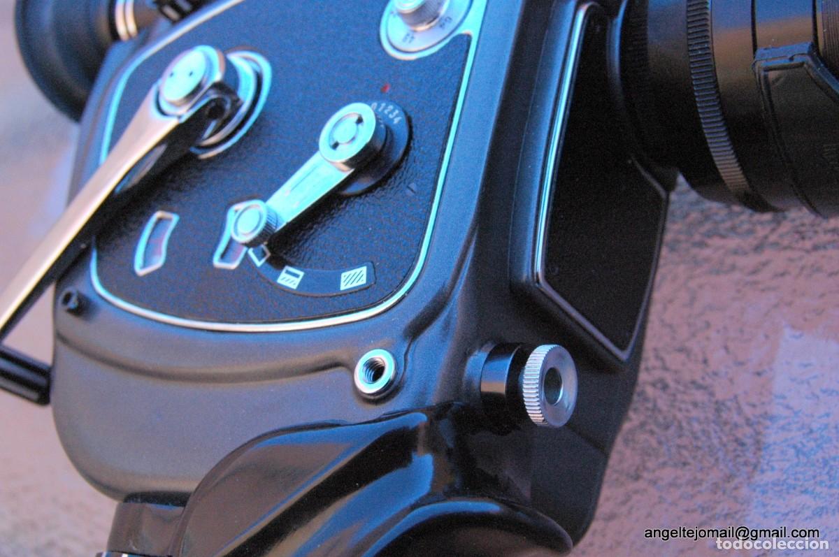 Antig&uuml;edades: Beaulieu Reflex control. 8 mm Vintage Cine-C&aacute;mara.Impecable. - Foto 4