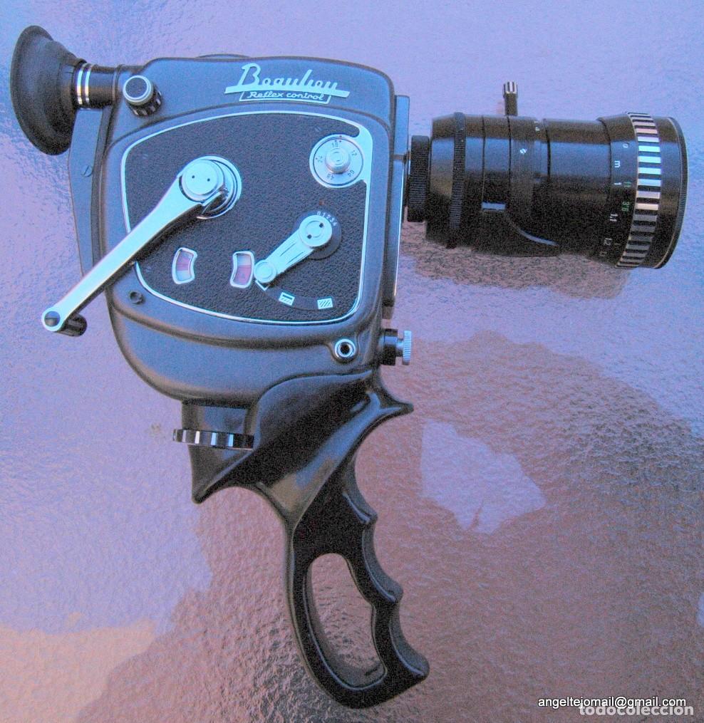 Antig&uuml;edades: Beaulieu Reflex control. 8 mm Vintage Cine-C&aacute;mara.Impecable. - Foto 5