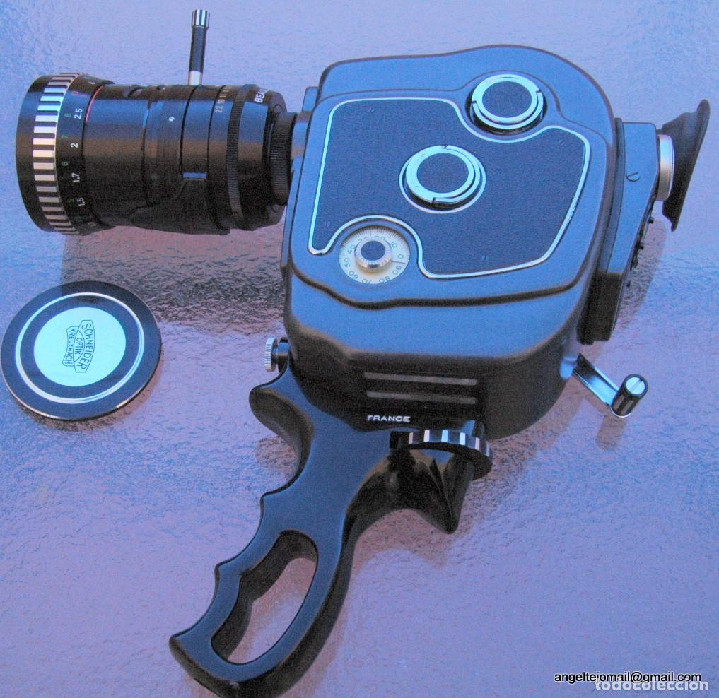 Antig&uuml;edades: Beaulieu Reflex control. 8 mm Vintage Cine-C&aacute;mara.Impecable. - Foto 6